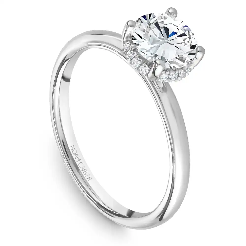 Noam Carver Semi Mount Engagement Ring