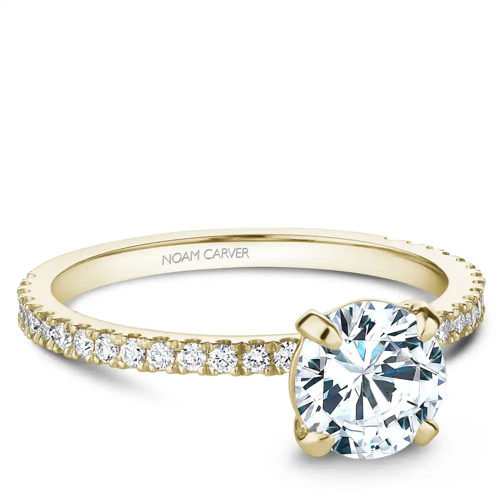 Noam Carver Semi Mount Engagement Ring