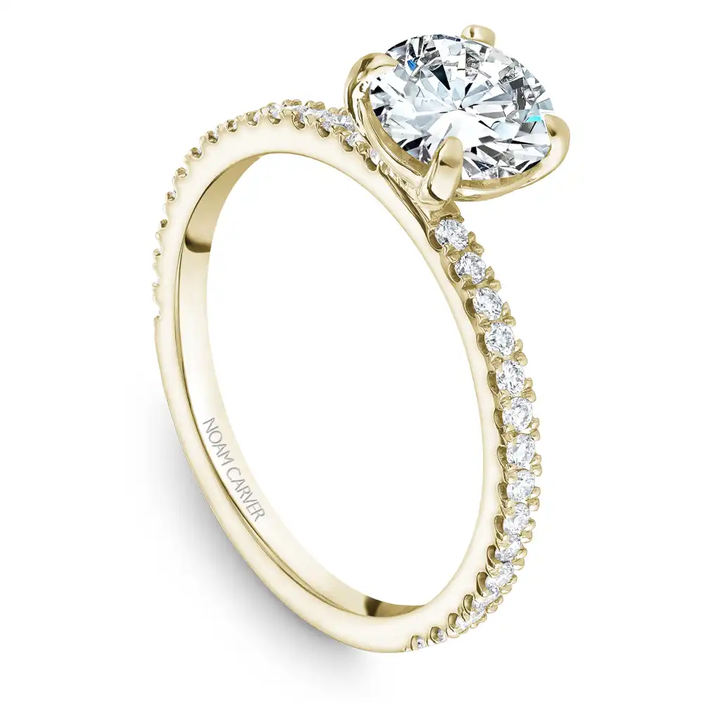 Noam Carver Semi Mount Engagement Ring