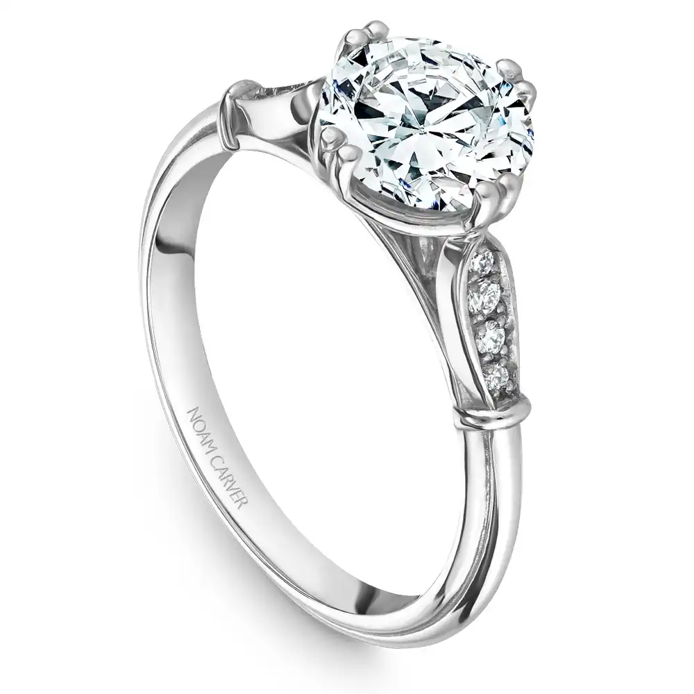 Noam Carver Semi Mount Engagement Ring