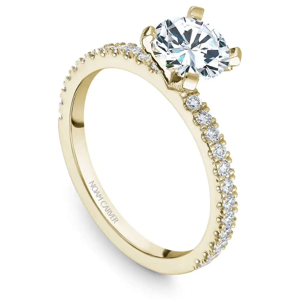 Noam Carver Semi Mount Engagement Ring