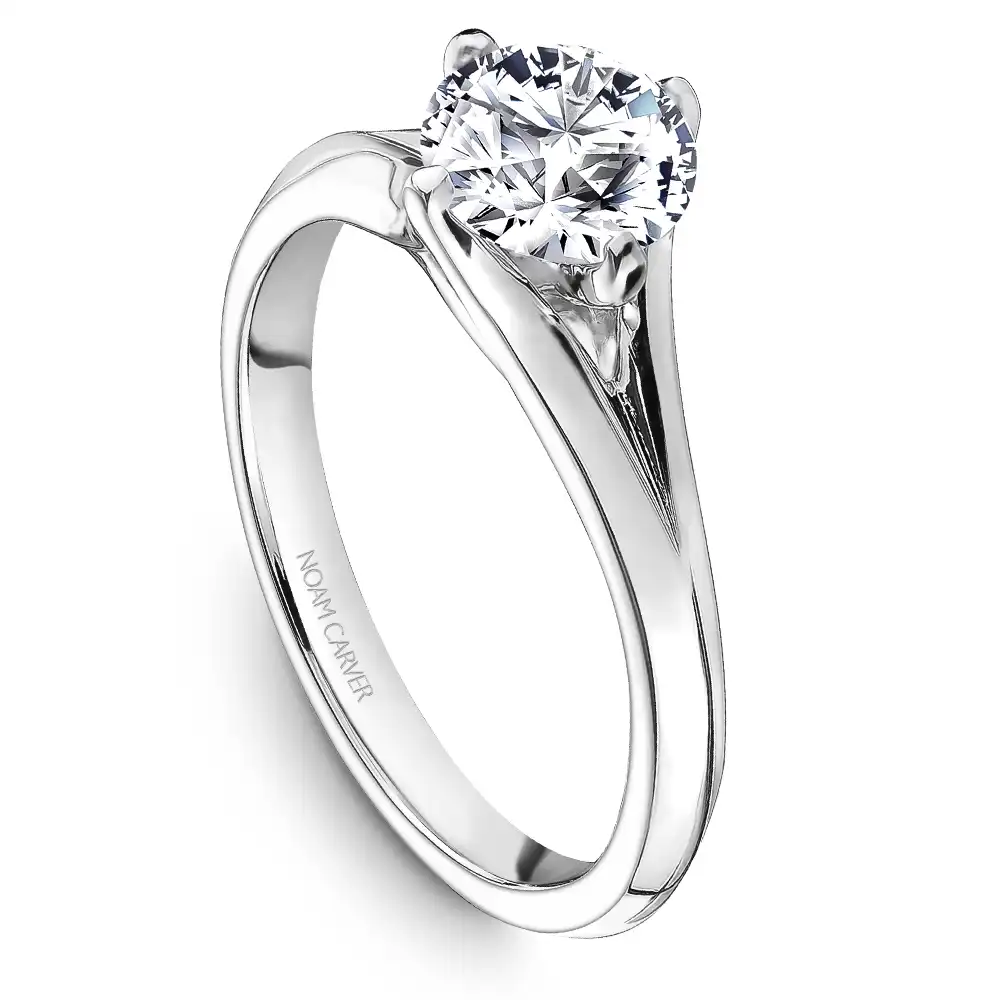 Noam Carver Semi Mount Engagement Ring