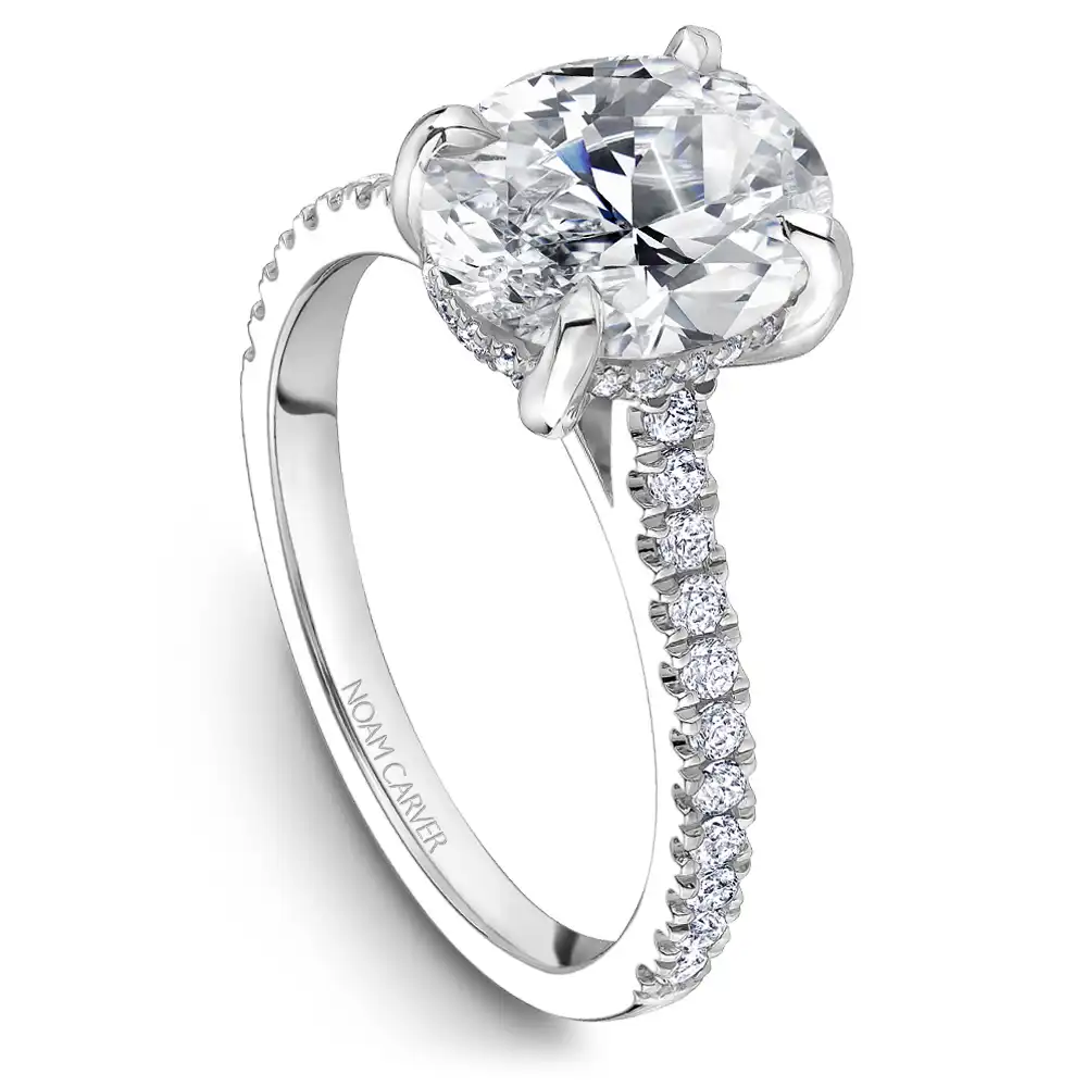 Noam Carver Semi Mount Engagement Ring