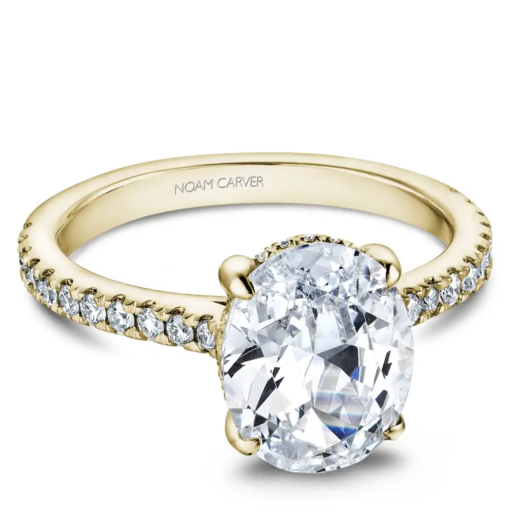 Noam Carver Semi Mount Engagement Ring