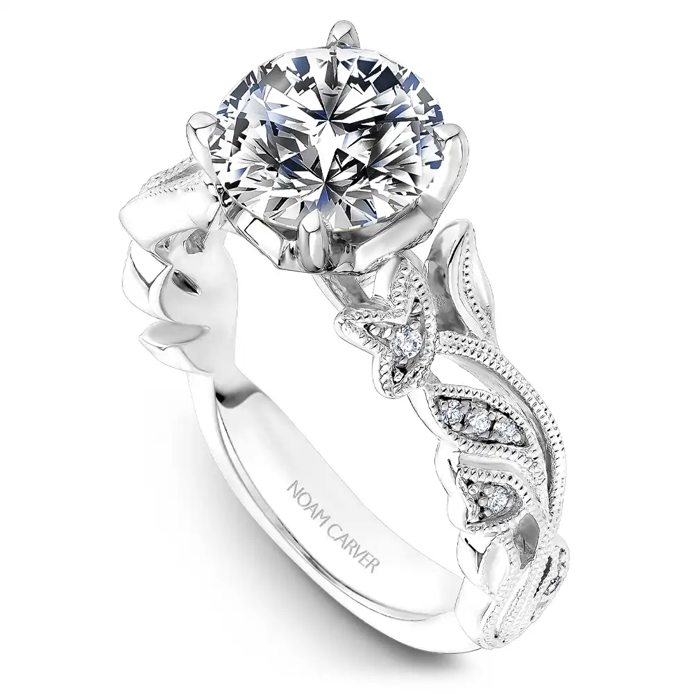 Noam Carver Semi Mount Engagement Ring