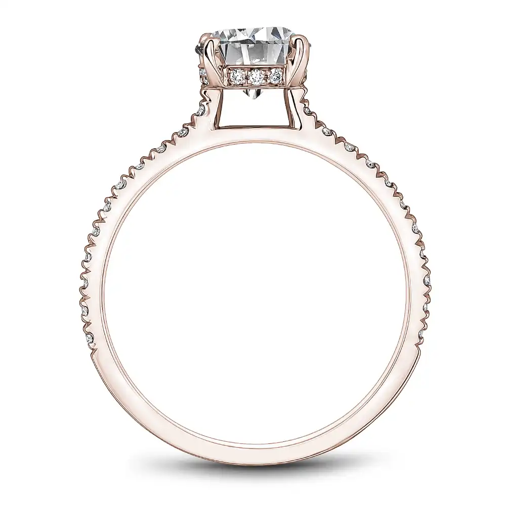 Noam Carver Semi Mount Engagement Ring