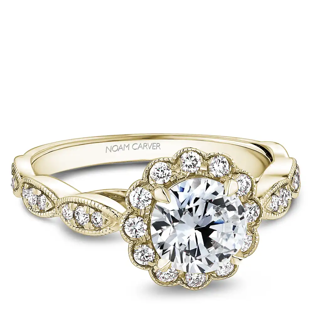 Noam Carver Semi Mount Engagement Ring