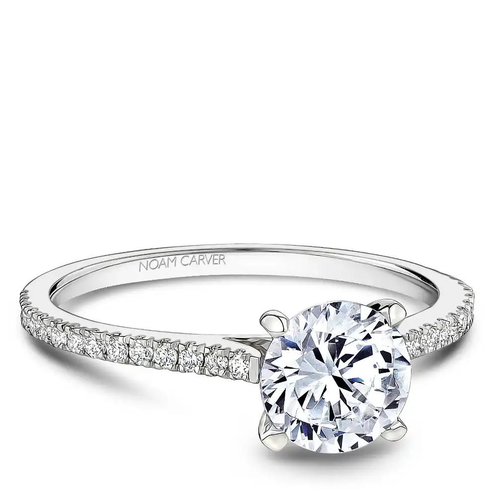 Noam Carver Semi Mount Engagement Ring