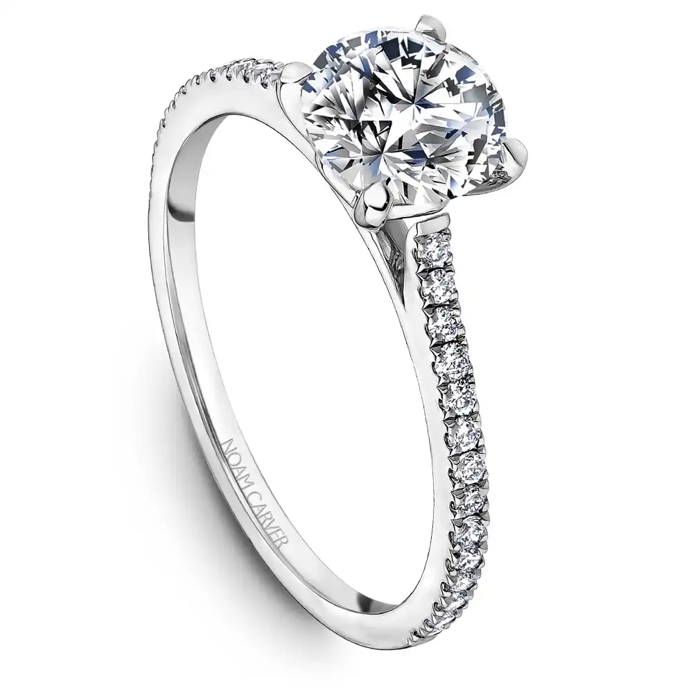 Noam Carver Semi Mount Engagement Ring