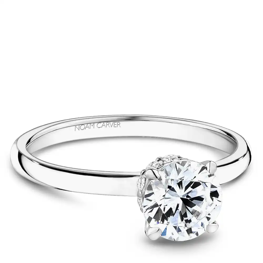 Noam Carver Semi Mount Engagement Ring