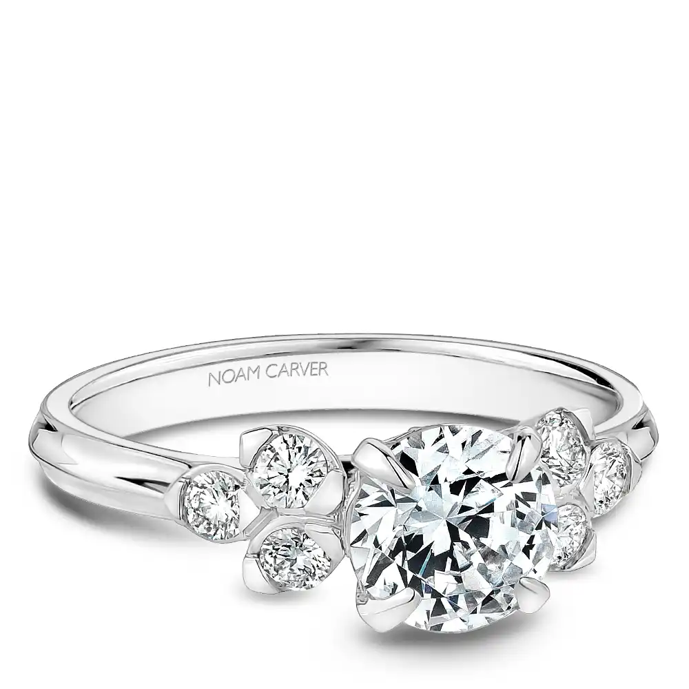 Noam Carver Semi Mount Engagement Ring