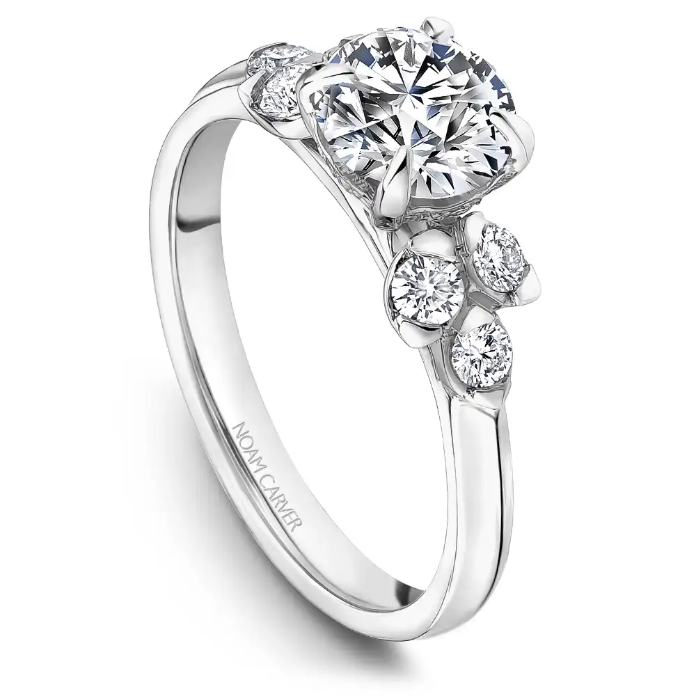 Noam Carver Semi Mount Engagement Ring