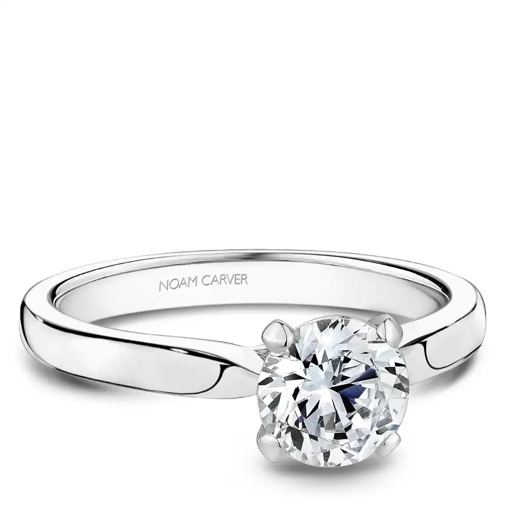 Noam Carver Semi Mount Engagement Ring