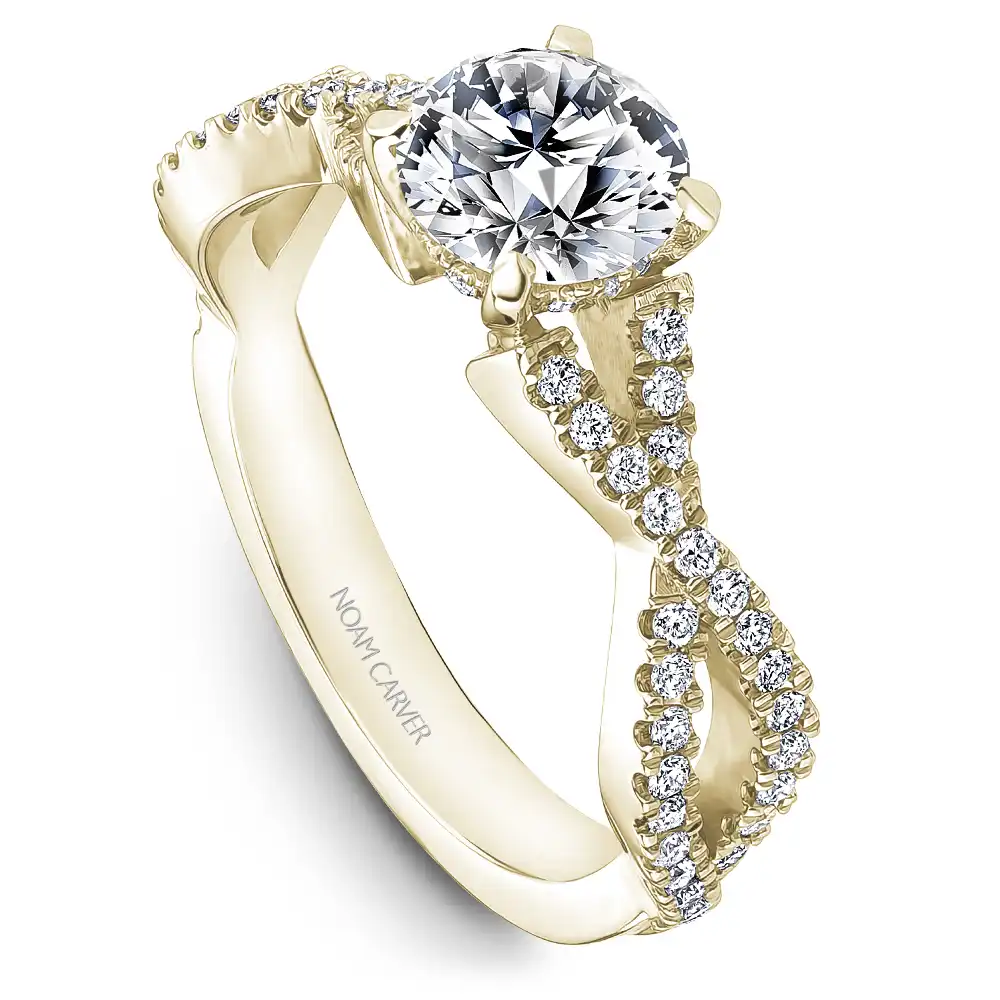 Noam Carver Semi Mount Engagement Ring