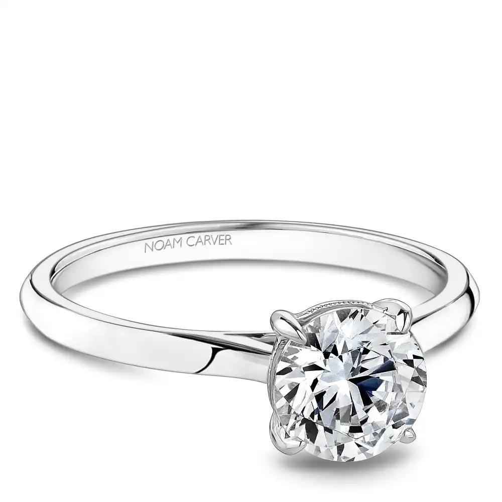 Noam Carver Semi Mount Engagement Ring