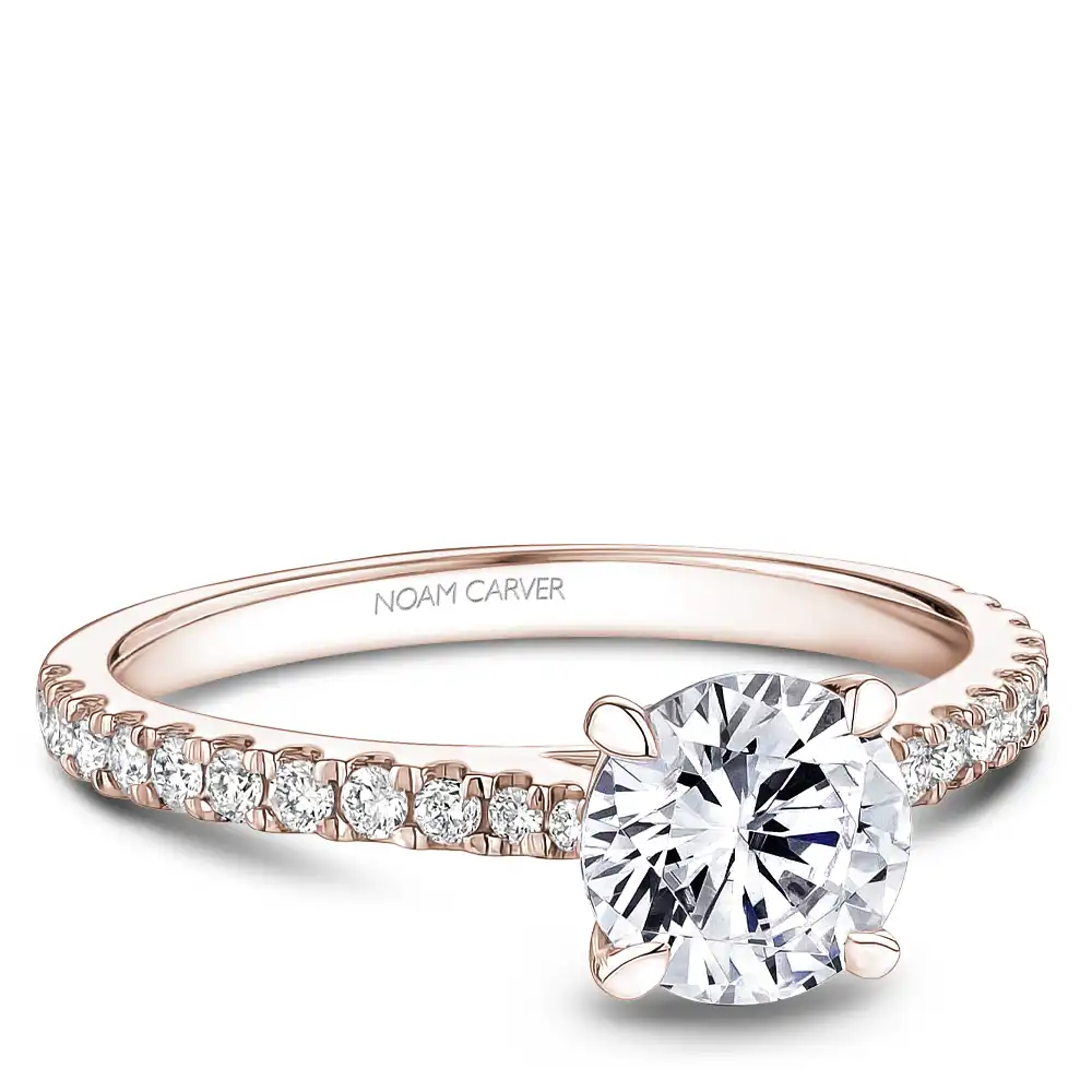 Noam Carver Semi Mount Engagement Ring