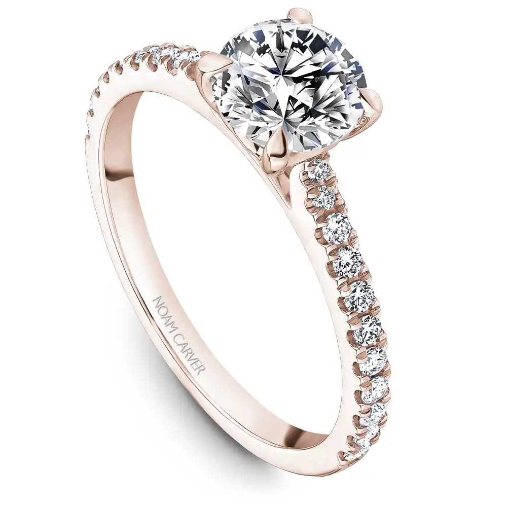 Noam Carver Semi Mount Engagement Ring