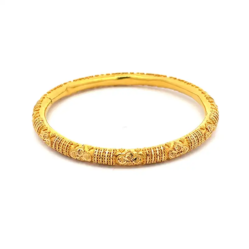 Yellow Gold Bangle Set