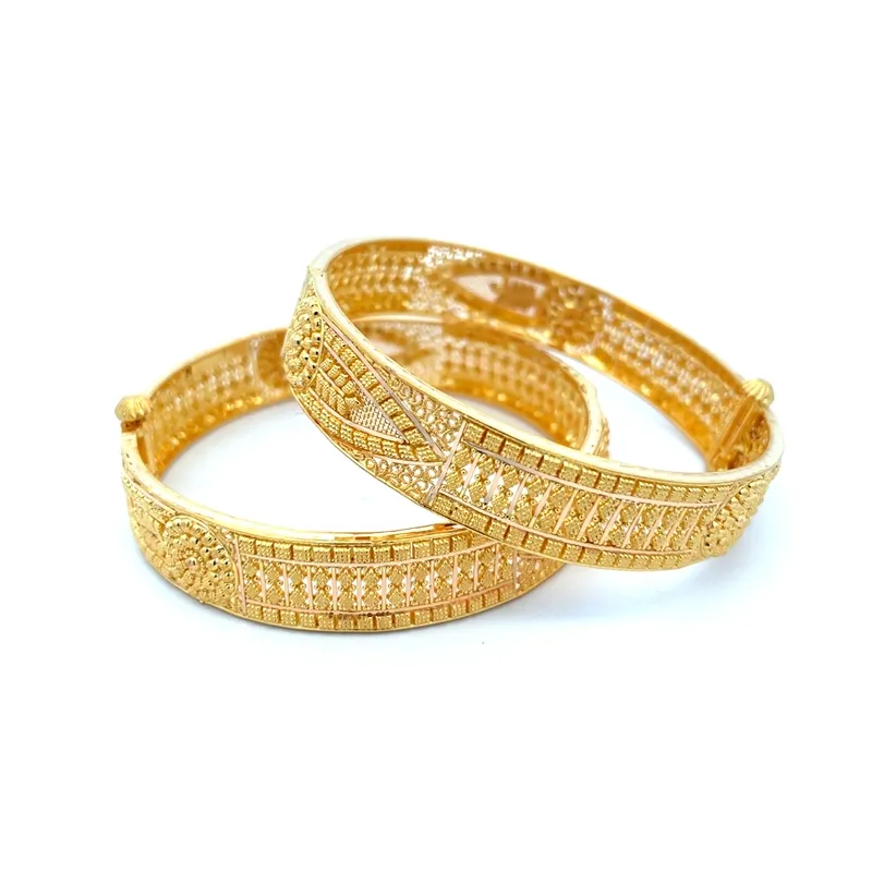 Ladies bangle pair in 22K Gold