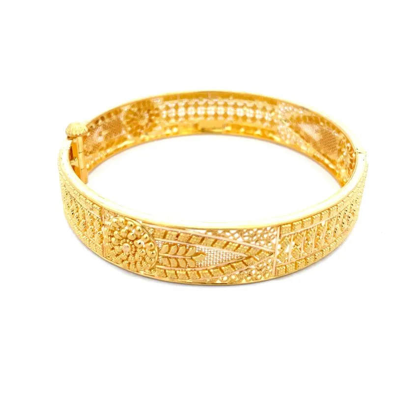 Ladies bangle pair in 22K Gold