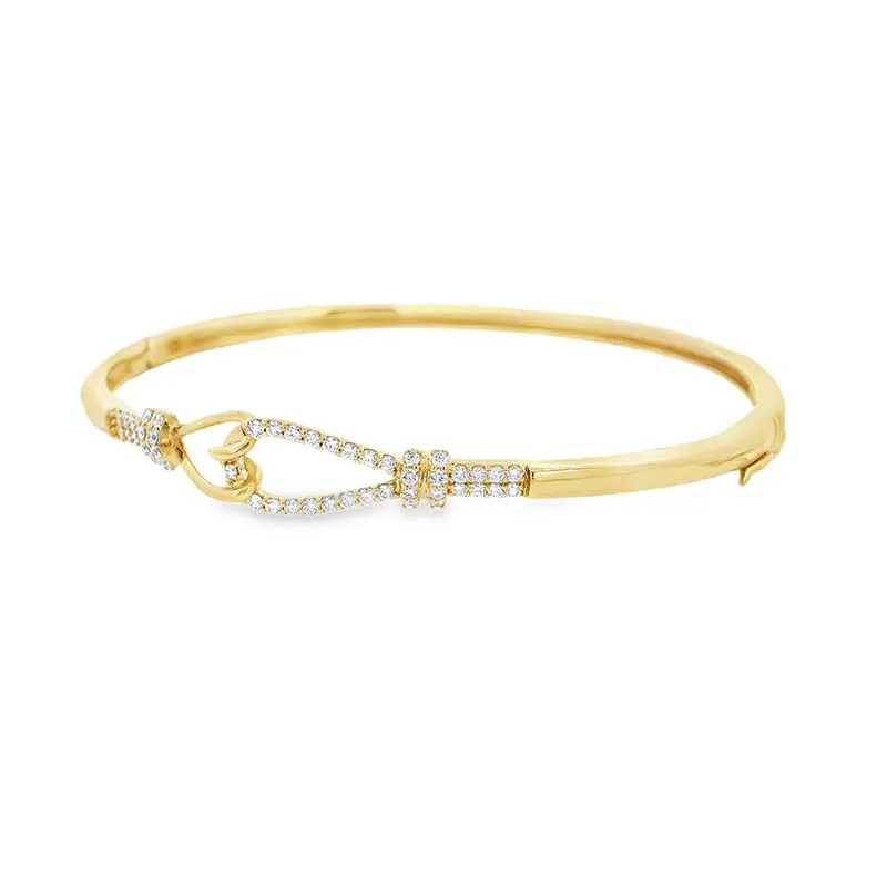 Elegant Gold Diamond Bracelet