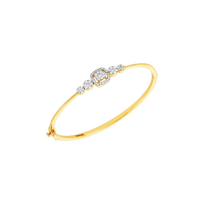 THE ALKEMISTRY 18kt yellow gold diamond bracelet
