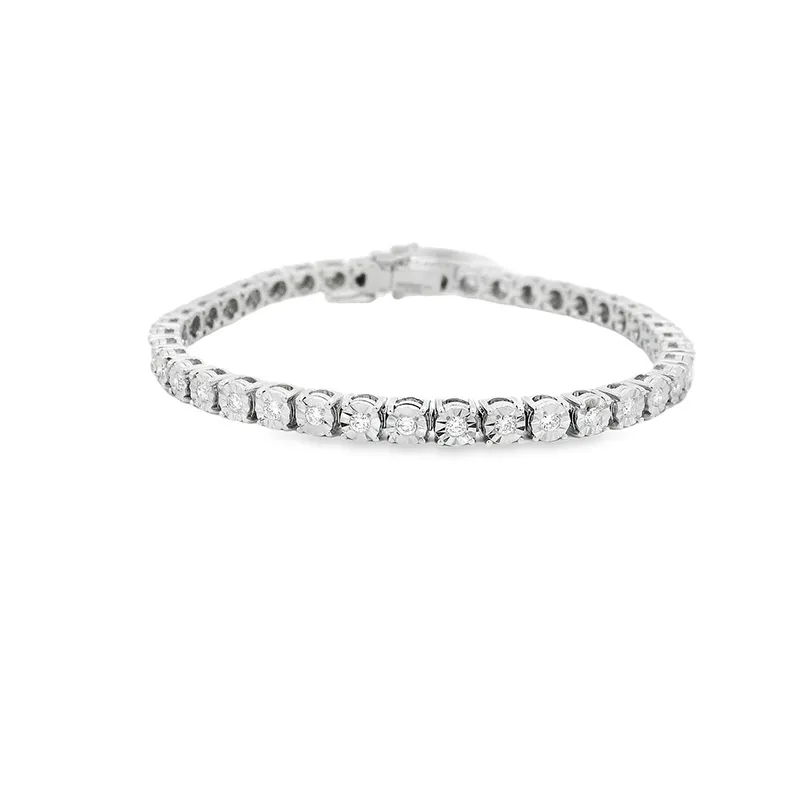 Elegant Diamond Tennis Bracelet