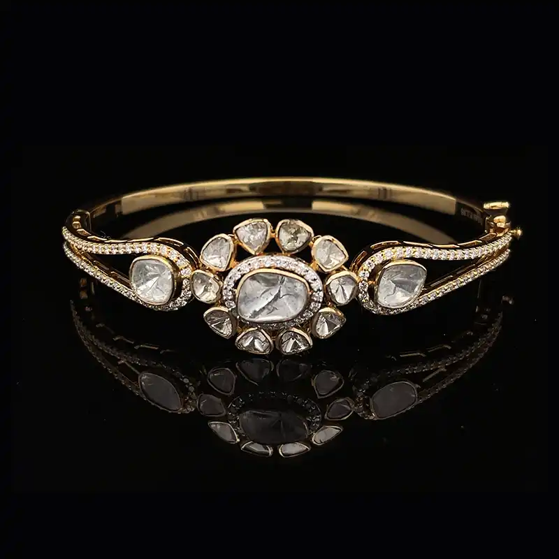 Eternal Gold and Diamond Bracelet