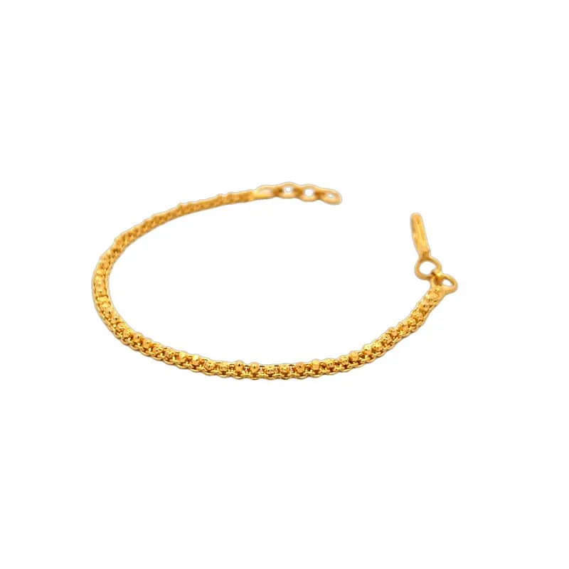 Elegant 22K Yellow gold Bracelet - 6 inch