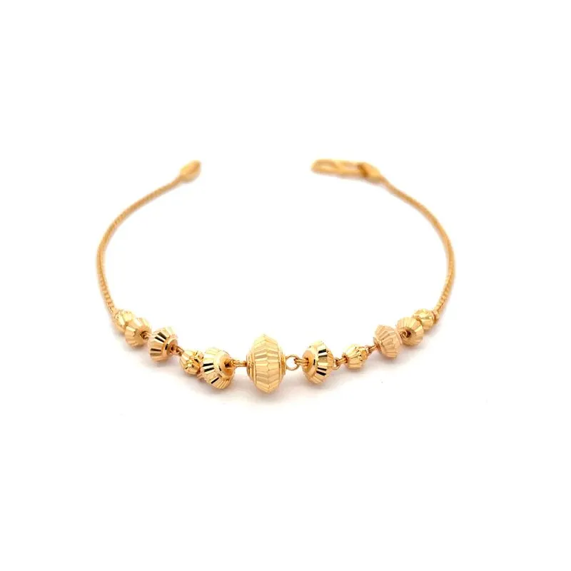 22K Yellow gold Bracelet, length - 7.3 inch