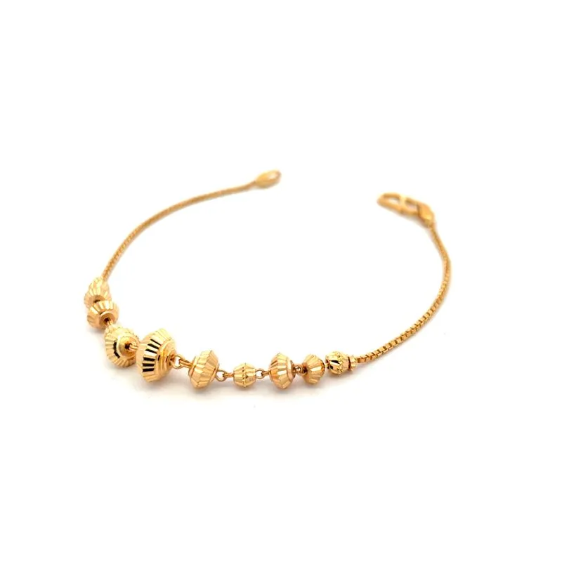 22K Yellow gold Bracelet, length - 7.3 inch