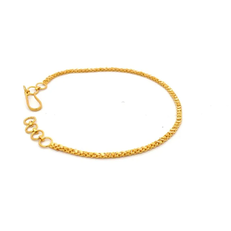 Elegant Gold Chain Bracelet - 8 inch