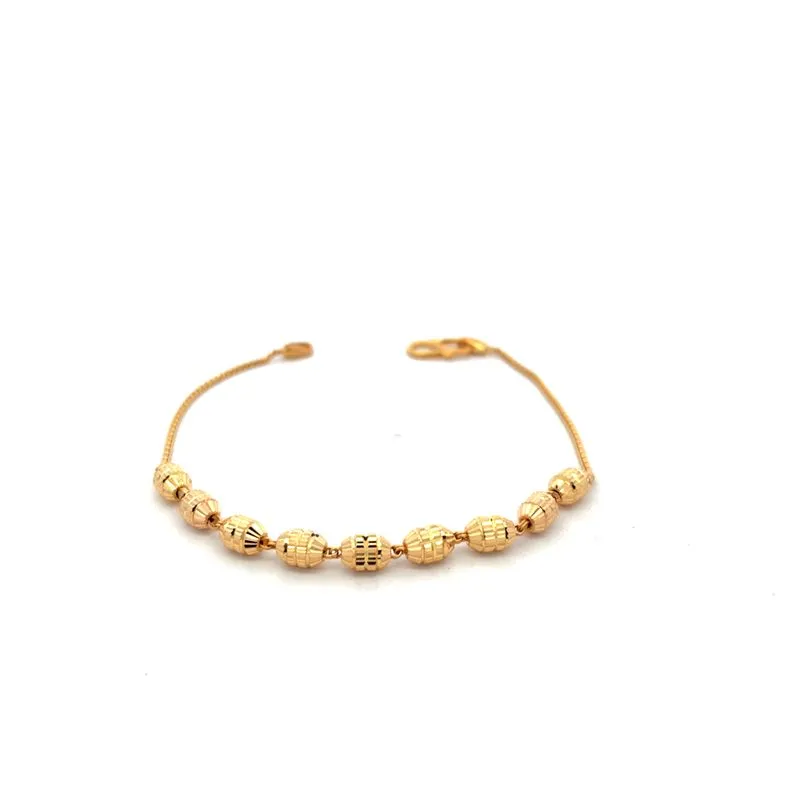 22K Yellow gold Bracelet. Length -7.2 inch