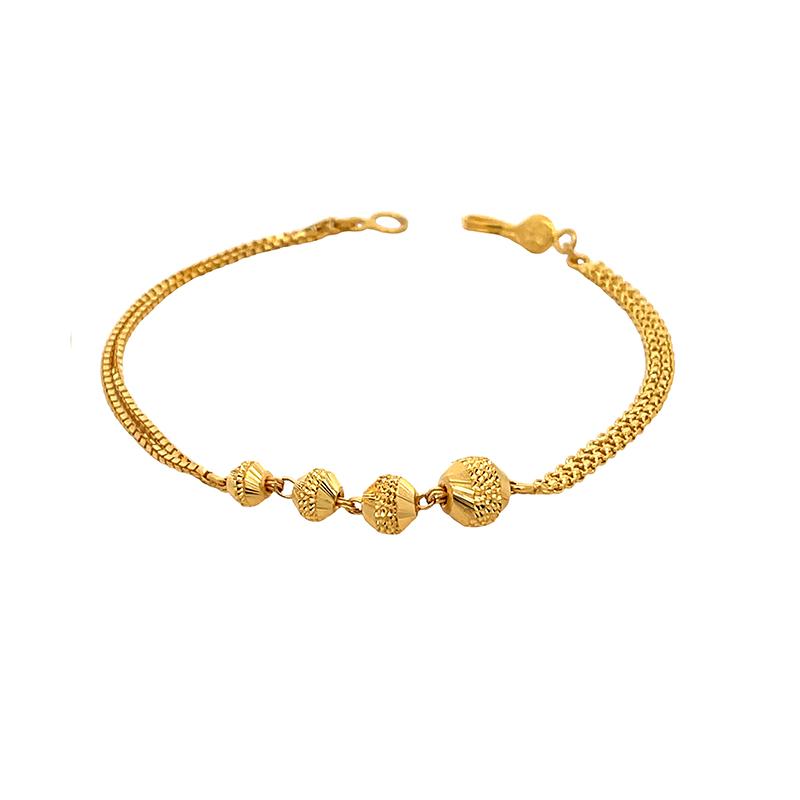 14K Yellow Gold Diamond Triple Butterfly Bracelet – Maurice's Jewelers
