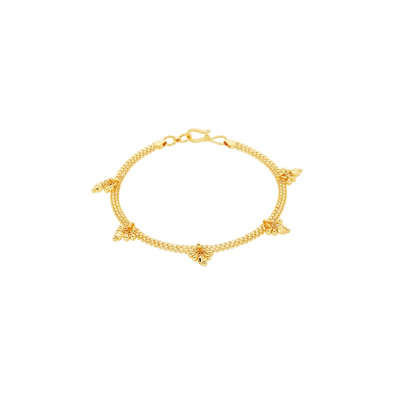 Buy New Model Gold Plated Designer Bracelet Daily Wear Bracelet for Men