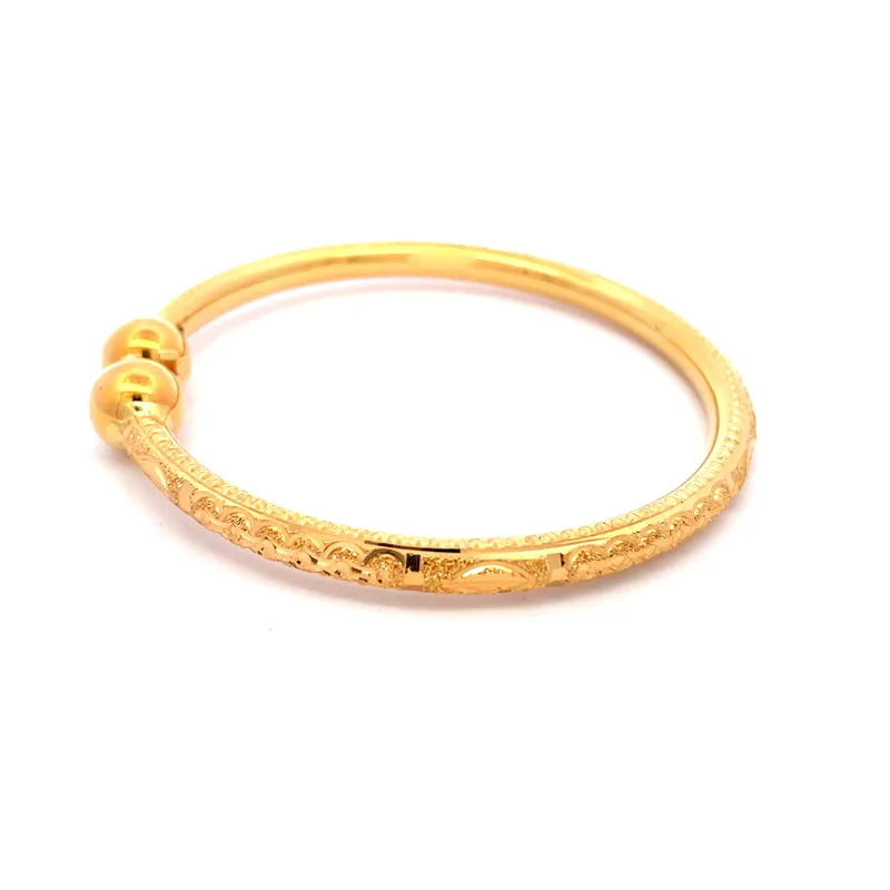 22K Gold Bangle Set of 2