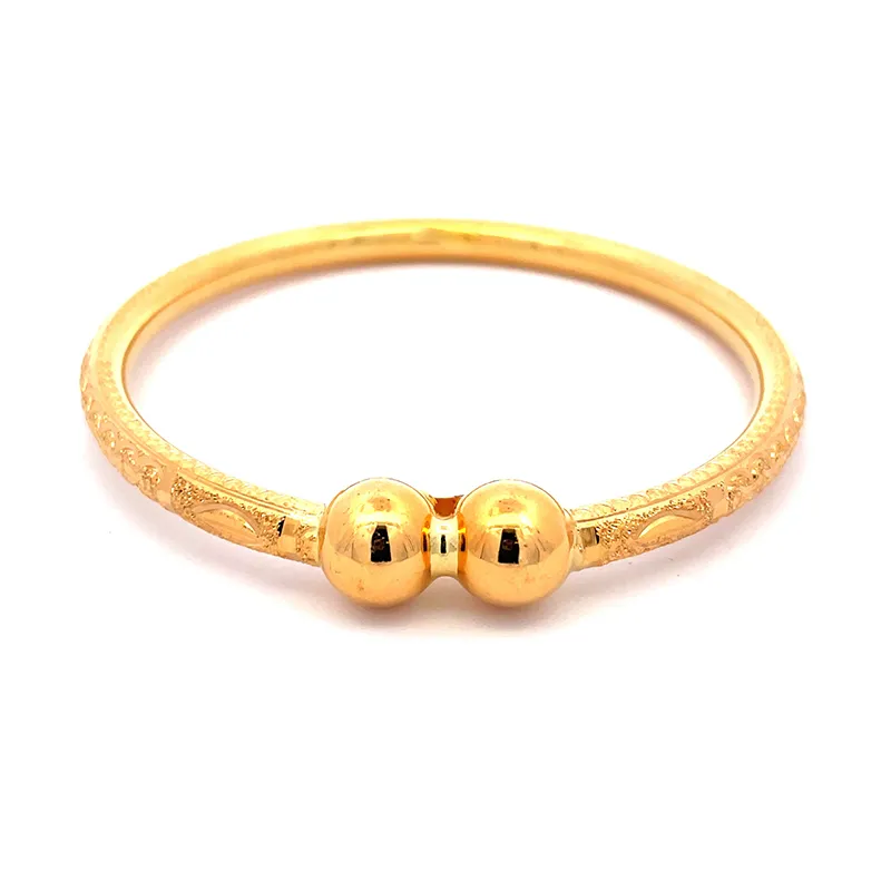 22K Gold Bangle Set of 2