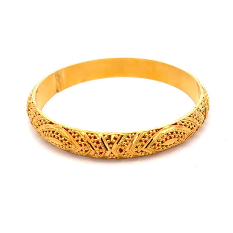 22K Gold Bangle Set of 2