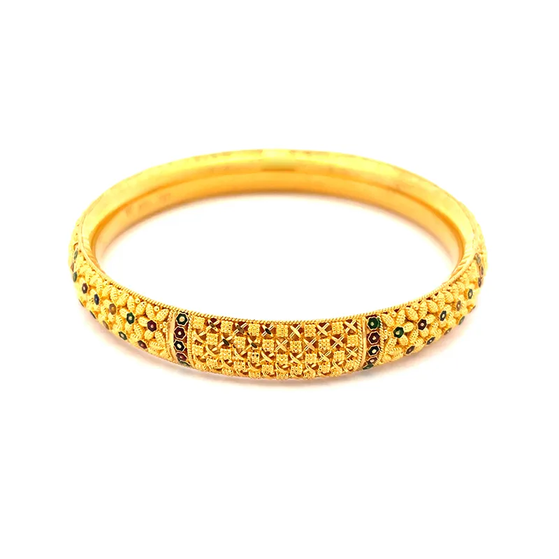 22K Gold Bangle Set of 2