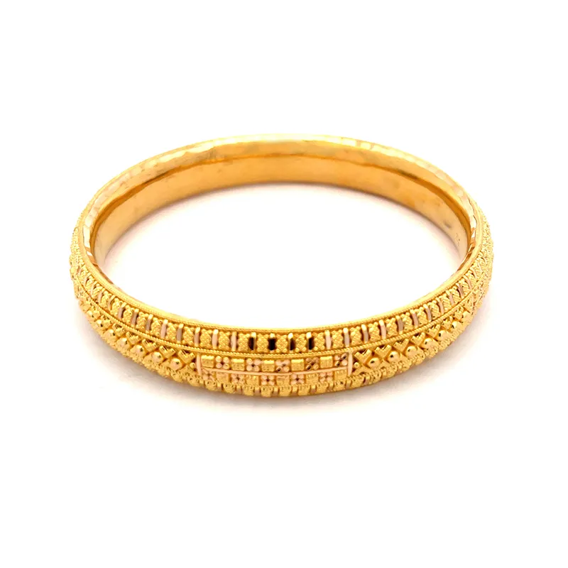 22K Gold Bangle Set of 2