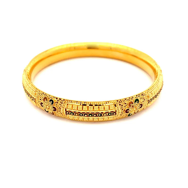 22K Gold Bangle Set of 2