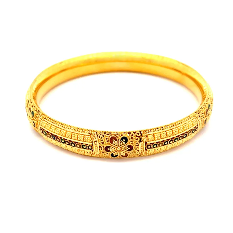 22K Gold Bangle Set of 2