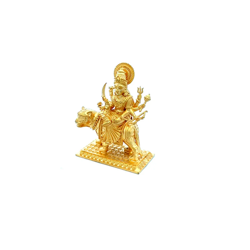 Devi Maa Gold Statue |Sherawali MATA Rani | Spiritual Puja Vastu