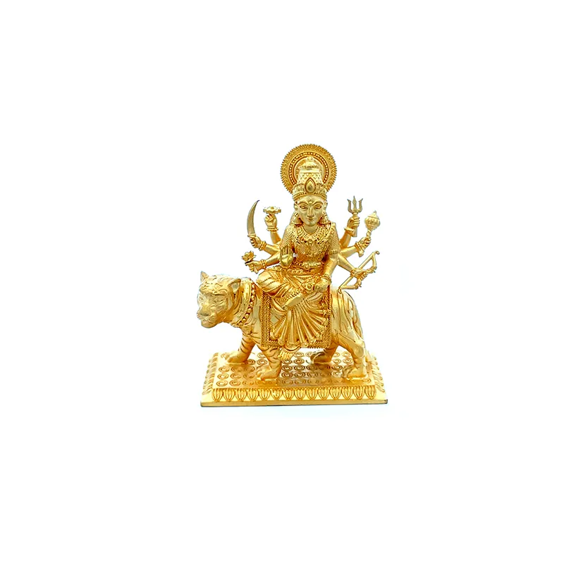 Devi Maa Gold Statue |Sherawali MATA Rani | Spiritual Puja Vastu