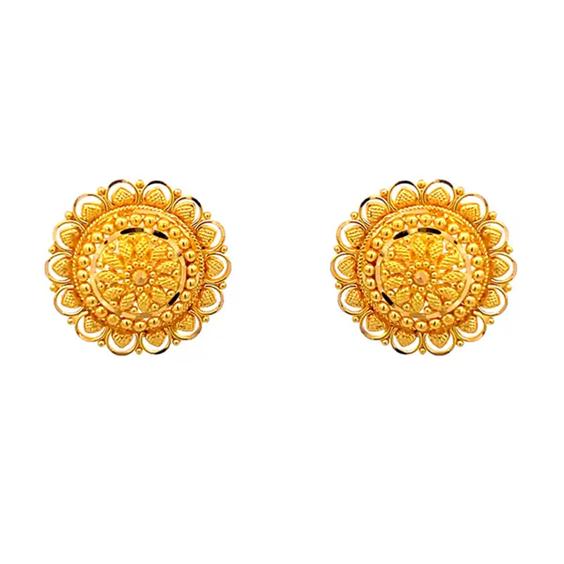 Stunning Gold Earrings - Studs