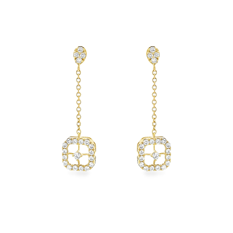 Elegant Gold Drop Earrings