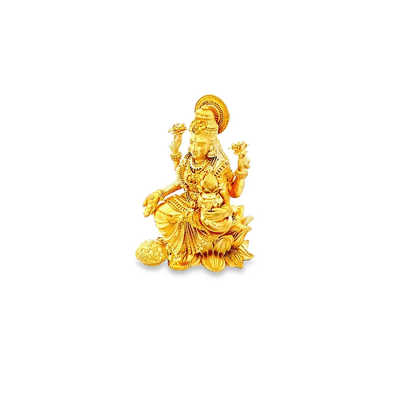 Goddess Laxmi Statue 22K Gold