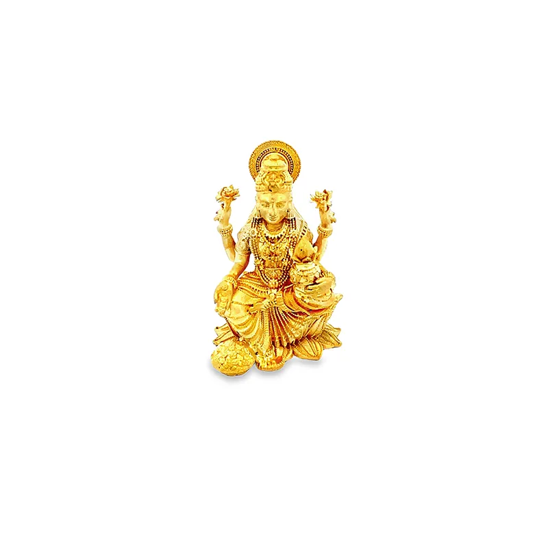 Goddess Laxmi Statue 22K Gold