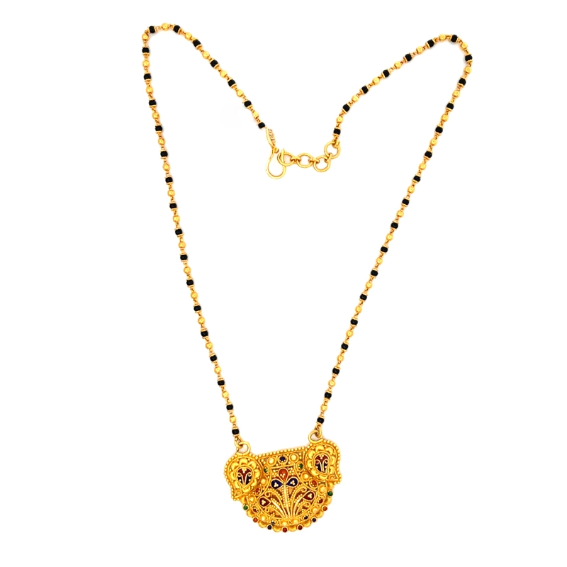 22K Yellow Gold Mangalsutra