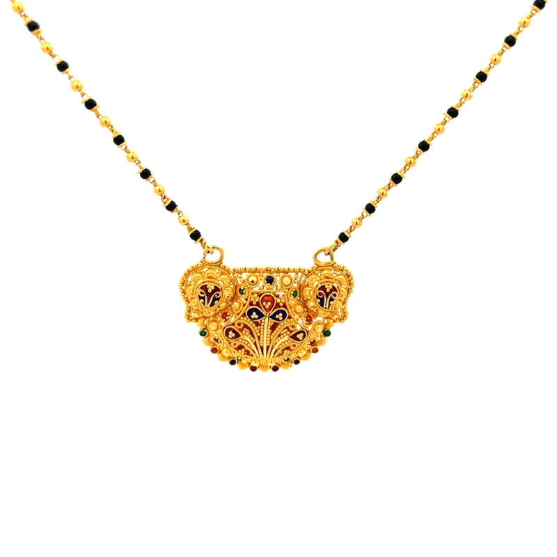 22K Yellow Gold Mangalsutra